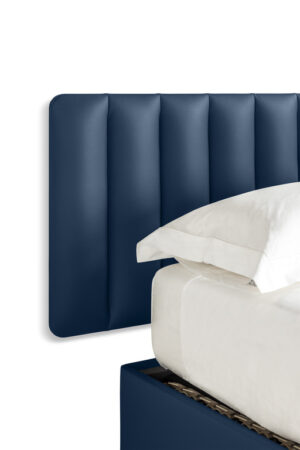Ferdinandea Lit avec coffr + Boiserie de Poltrona Frau, en cuir Pelle Frau® Confort, élégance et design haut de gamme italien. Disponible chez D-Style Interior.