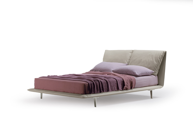 John-John Lit design haut de gamme en cuir Pelle Frau® par Poltrona Frau, design contemporain, disponible chez D-Style Interior