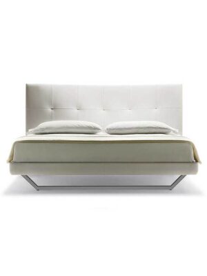 Aurora Due Lit design haut de gamme en cuir Pelle Frau® par Poltrona Frau, design italien contemporain, disponible chez D-Style Interior