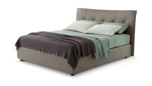 Aurora Due Lit design haut de gamme en cuir Pelle Frau® par Poltrona Frau, design italien contemporain, disponible chez D-Style Interior