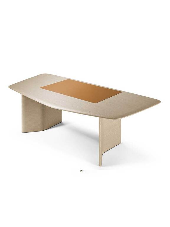 Trust | Bureau design haut de gamme Iconic Poltrona Frau par Lievore – Altherr – Park, bureau de direction en cuir Pelle Frau® ou Techno Wood, disponible chez D-Style Interior