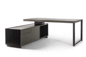 Jobs | Bureau design haut de gamme Poltrona Frau par Rodolfo Dordoni, design italien haut de gamme en cuir Pelle Frau® et bois de rouvre, disponible chez D-Style Interior