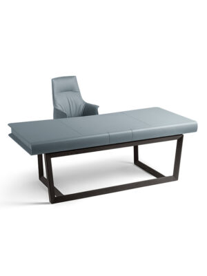 Peek-a-Book Grand Bureau design haut de gamme Poltrona Frau par Roberto Lazzeroni, cuir Pelle Frau® et frêne massif, design italien haut de gamme disponible chez D-Style Interior