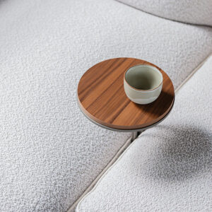 Table basse design haut de gamme Sting Wood Cattelan Italia, plateau en bois noble sur base acier embouti, disponible chez D-Style Interior.