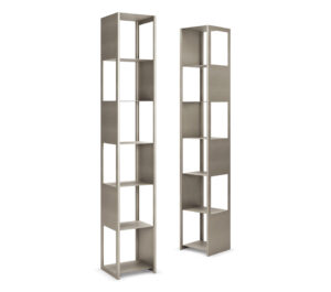 Bibliothèque design haut de gamme Joker Cattelan Italia par Giorgio Cattelan, structure modulable en cage, disponible chez D-Style Interior.