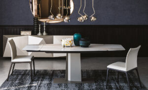 DUFFY Keramik Drive – Table extensible en céramique Cattelan Italia