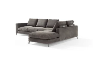 Dorsey Canapé design haut de gamme aux lignes sobres et équilibrées, symbole d’élégance intemporelle signée Amura Lab. Disponible chez D-Style Interior.