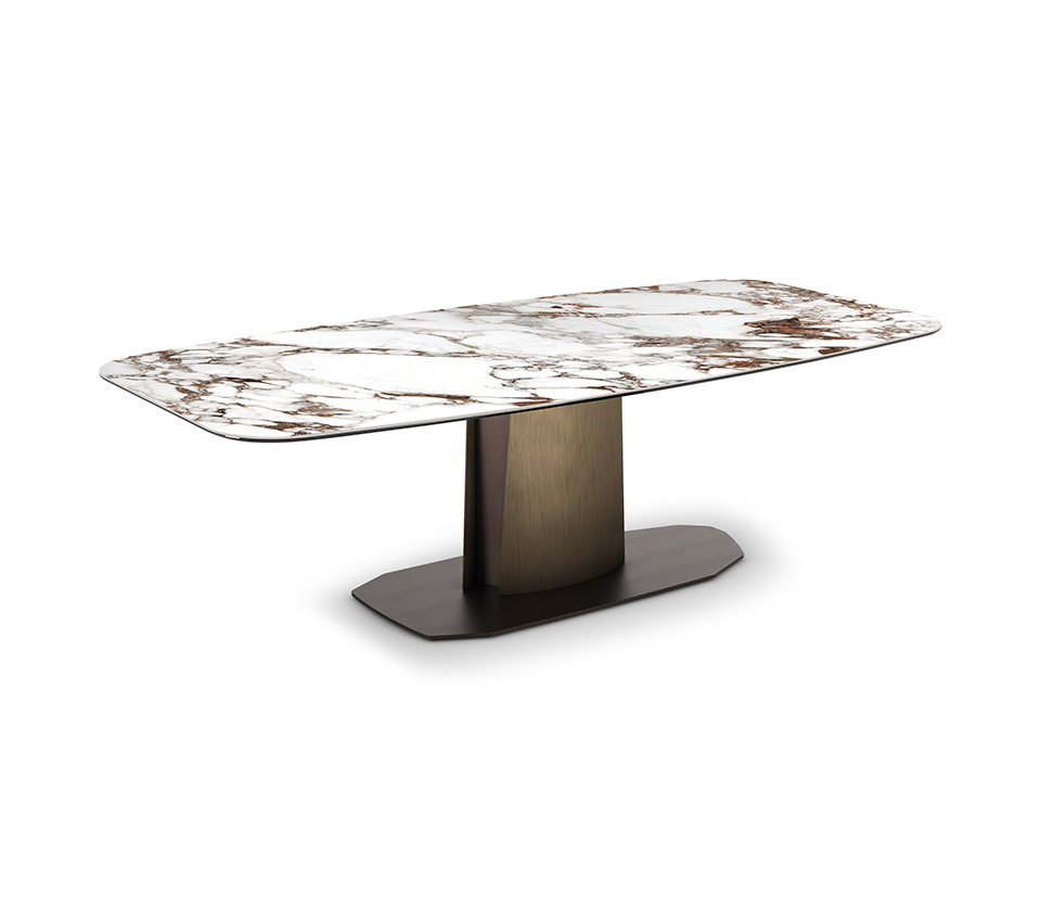 AVIATOR Keramik Lift – Table réglable en hauteur avec plateau en céramique Cattelan Italia disponible chez D-Style Interior