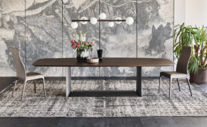 DRAGON Wood – Table en bois massif Cattelan Italia