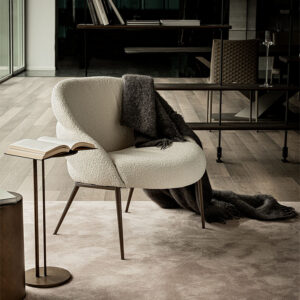 Camilla Lounge Chaise design de Cattelan Italia, une création raffinée aux lignes fluides et enveloppantes. Disponible chez D-Style Interior.