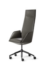 Cercle – Fauteuil de bureau design haut de gamme Poltrona Frau disponible chez D-Style Interior