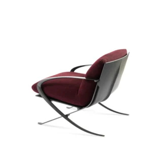 Fauteuil design haut de gamme Type_17 – Bugatti Home inspiré de la C-Line avec finitions argent ou graphite