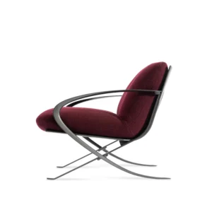 Fauteuil design haut de gamme Type_17 – Bugatti Home inspiré de la C-Line avec finitions argent ou graphite