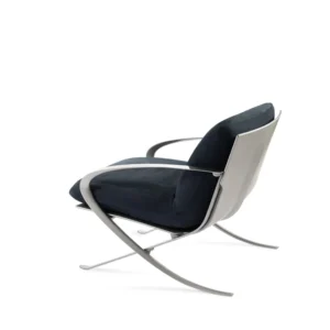 Fauteuil design haut de gamme Type_17 – Bugatti Home inspiré de la C-Line avec finitions argent ou graphite