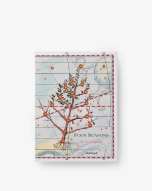 Livre design haut de gamme Four Seasons par Assouline, édition Classics avec illustrations originales, disponible chez D-Style Interior.