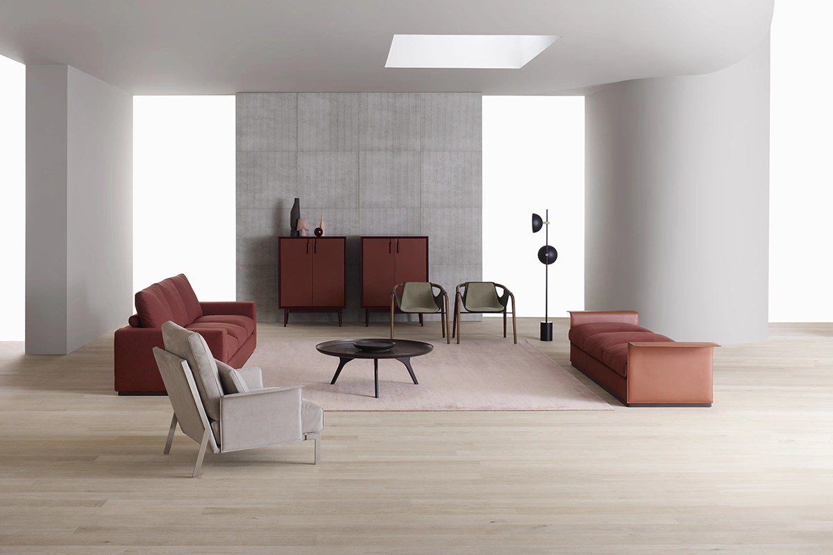 Fauteuil et day-bed design haut de gamme signé Amura Lab, modulable et raffiné, associant confort et esthétique italienne. Disponible chez D-Style Interior.