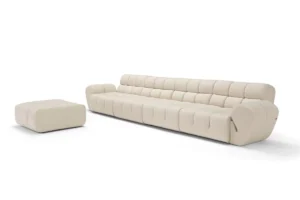 Palmo canapé d’Amura Lab, signé Emanuel Gargano, associe modularité, confort et élégance italienne pour une expérience d’accueil unique. Disponible chez D-Style Interior.