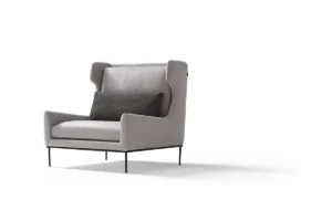 Alice fauteuil d’Amura Lab allie élégance contemporaine, confort raffiné et design italien intemporel. Disponible chez D-Style Interior.