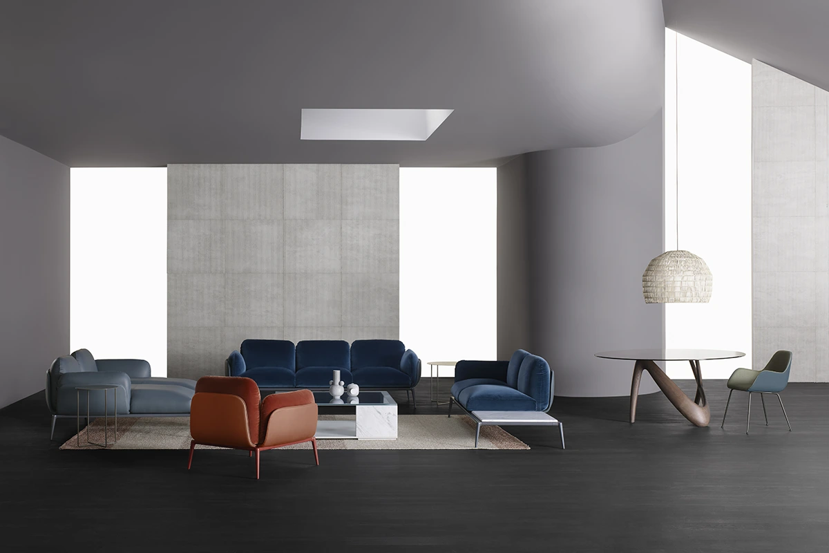 Nx d’Amura Lab – une table basse design aux lignes pures et équilibrées, alliant rigueur géométrique et élégance italienne. Disponible chez D-Style Interior.