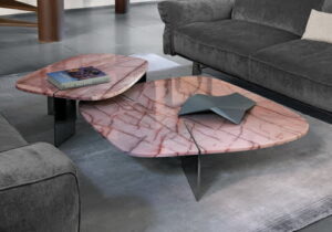 Rumors – Table basse en marbre design Arketipo par Mauro Lipparini