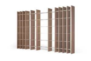 Sistema Parere par Amura Lab – une bibliothèque design modulable au style architectural et au savoir-faire italien. Disponible chez D-Style Interior.