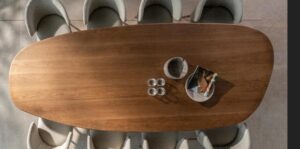 Bali – Table à manger design haut de gamme Passe Partout disponible chez D-Style Interior