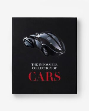 Livre design haut de gamme The Impossible Collection of Cars par Assouline, édition Ultimate sous écrin caoutchouc noir, disponible chez D-Style Interior.