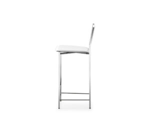Alessio est un tabouret moderne en cuir, alliant élégance et confort, fruit de l’excellence du savoir-faire italien. Disponible chez D-Style Interior.