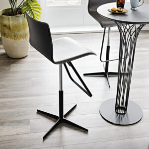 Tabouret TOTO X design haut de gamme en cuir par Cattelan Italia – Disponible chez D-Style Interior