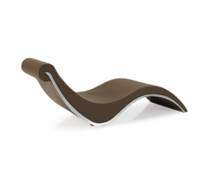 Sylvester Chaise longue de Cattelan Italia : design fluide, structure en acier et bois, confort absolu et finitions luxueuses. Disponible chez D-Style Interior.