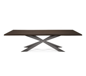 Spyder Wood table design haut de gamme par Cattelan Italia. Élégante et sculpturale, elle apporte chaleur et sophistication à votre intérieur. Disponible chez D-Style Interior.