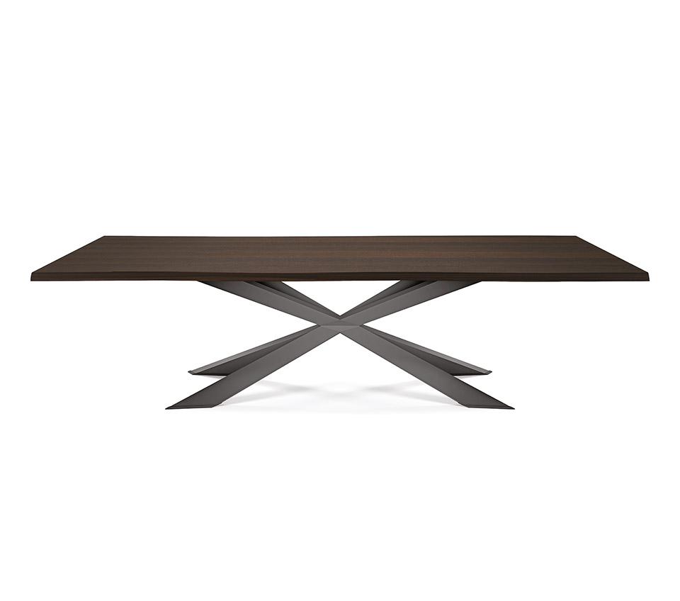 Spyder Wood table design haut de gamme par Cattelan Italia. Élégante et sculpturale, elle apporte chaleur et sophistication à votre intérieur. Disponible chez D-Style Interior.