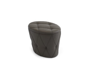 PINKO Pouf design capitonné en cuir ou cuir synthétique, design contemporain et confort raffiné signé Cattelan Italia. Disponible chez D-Style Interior.