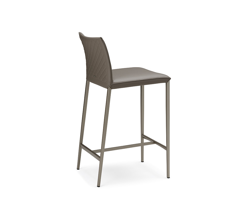 Norma ML Couture Tabouret design haut de gamme Cattelan Italia