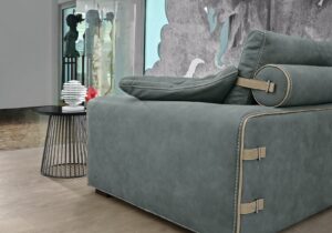 Gregory canapé design haut de gamme par Gamma Arredamenti. Style contemporain, détails raffinés et confort exceptionnel. Disponible chez D-Style Interior.