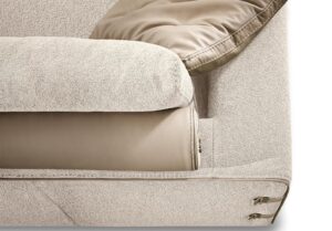 Gregory canapé design haut de gamme par Gamma Arredamenti. Style contemporain, détails raffinés et confort exceptionnel. Disponible chez D-Style Interior.