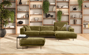 Denny canapé design haut de gamme en cuir par Gamma Arredamenti. Confort absolu, finitions artisanales et lignes élégantes. Disponible chez D-Style Interior.