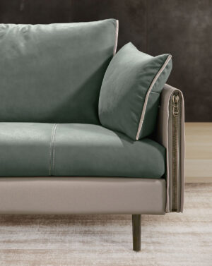 New York canapé design haut de gamme par Gamma Arredamenti, design moderne avec finitions couture et confort exceptionnel. Disponible chez D-Style Interior.