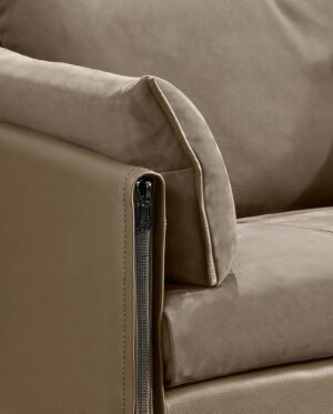 New York canapé design haut de gamme par Gamma Arredamenti, design moderne avec finitions couture et confort exceptionnel. Disponible chez D-Style Interior.