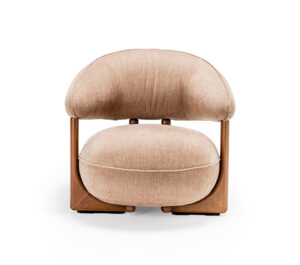 Ruby Lounge Fauteuil de Cattelan Italia : design scandinave, structure en bois massif et assise moelleuse au confort exceptionnel. Disponible chez D-Style Interior.
