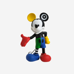 Mickey Kolor Medium, Sculpture design haut de gamme Leblon Delienne, colorée et ludique, peinture à la main. Disponible chez D-Style Interior