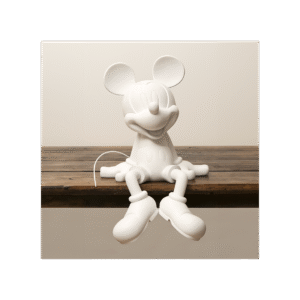 Mickey Take 2 Medium, Sculpture design haut de gamme Leblon Delienne, résine peinte à la main, moderne et élégante, disponible chez D-Style Interior