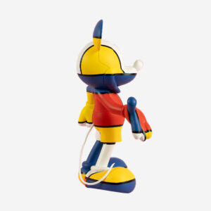 Mickey Welcome Art Collection Large, sculpture design haut de gamme Leblon Delienne, création contemporaine inspirée de Piet Mondrian. Disponible chez D-Style Interior.