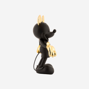Mickey Welcome Bicolore – Medium, Sculpture design haut de gamme Leblon Delienne, finition bicolore, résine peinte à la main, disponible chez D-Style Interior