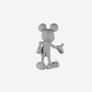 Mickey Welcome Granit Small, sculpture design haut de gamme Leblon Delienne, création contemporaine en finition granit. Disponible chez D-Style Interior.