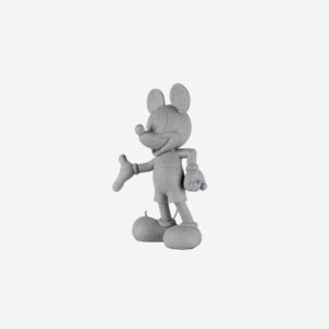 Mickey Welcome Granit Small, sculpture design haut de gamme Leblon Delienne, création contemporaine en finition granit. Disponible chez D-Style Interior.