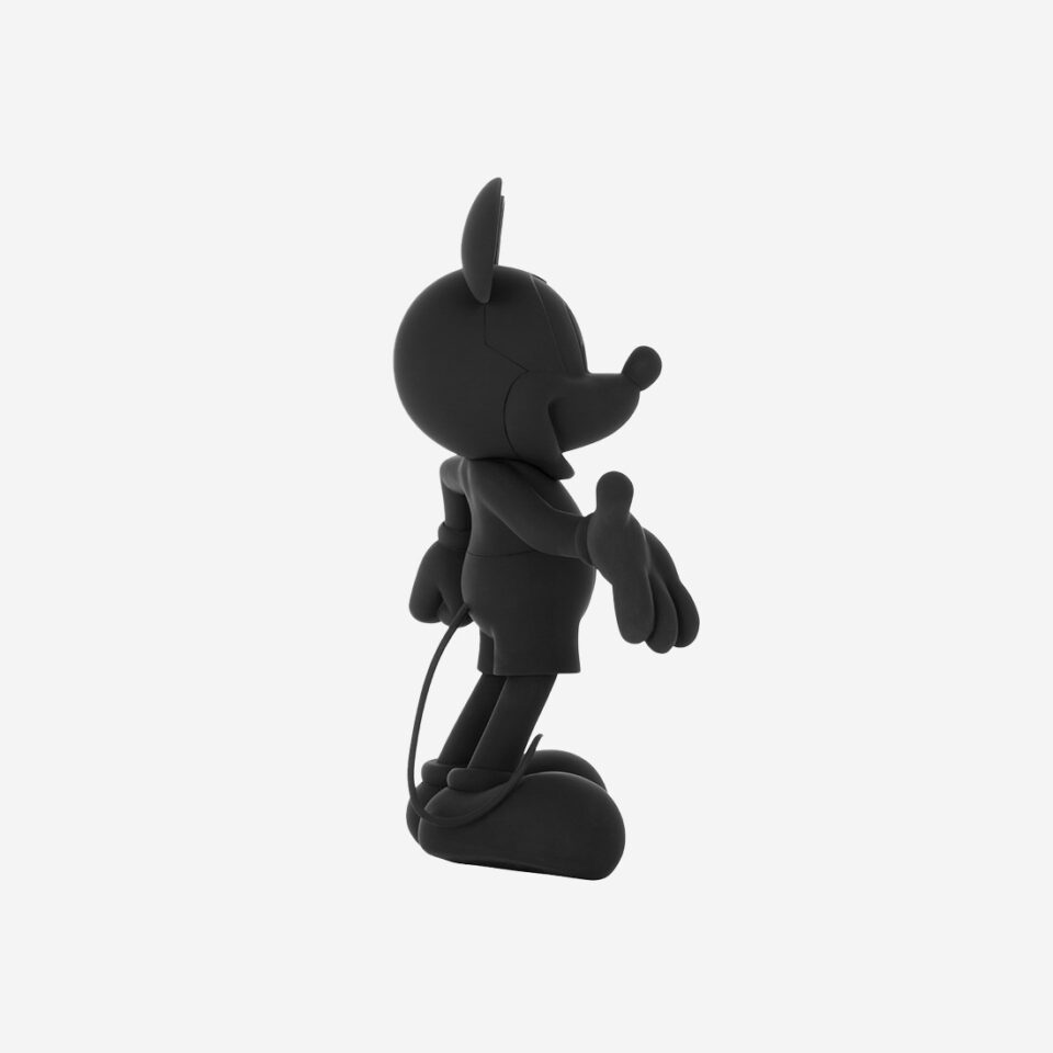 Mickey Welcome Mat Medium, Sculpture design haut de gamme Leblon Delienne, résine peinte à la main, élégante et joyeuse, disponible chez D-Style Interior
