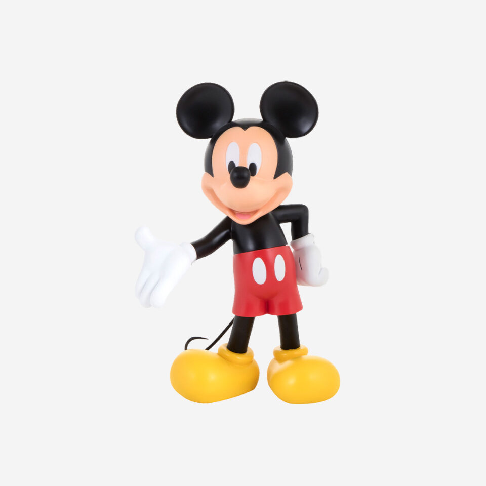 Mickey Welcome Medium, Sculpture design haut de gamme Leblon Delienne, résine peinte à la main, élégante et expressive, disponible chez D-Style Interior