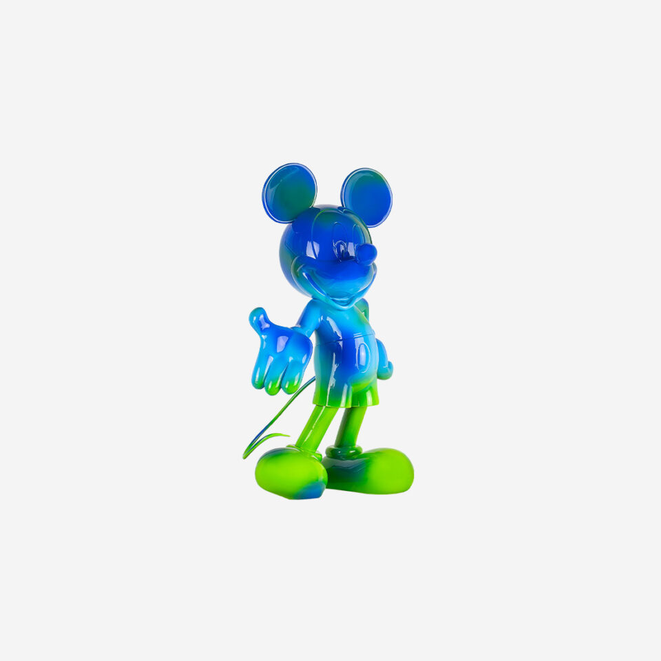 Mickey Welcome Sunrise Small, sculpture design haut de gamme Leblon Delienne, figurine lumineuse de Mickey Mouse. Disponible chez D-Style Interior