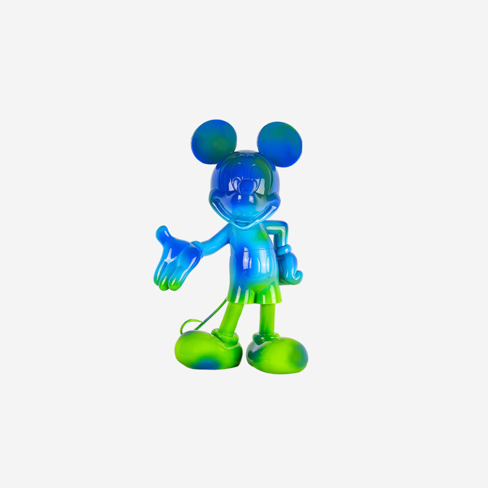 Mickey Welcome Sunrise Small, sculpture design haut de gamme Leblon Delienne, figurine lumineuse de Mickey Mouse. Disponible chez D-Style Interior